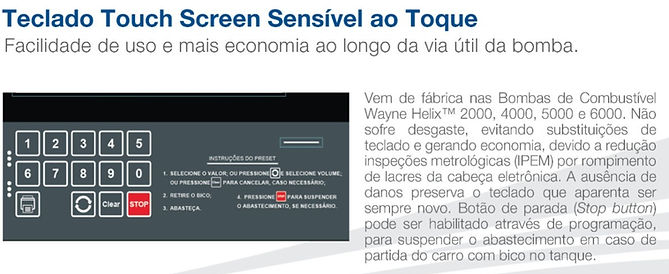 Teclado Touch Screen Sensivel ao Toque